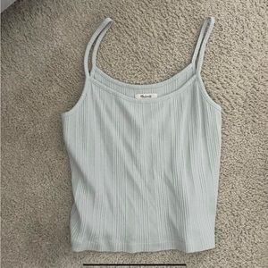 Madewell Ashen Sage Green tank top size small